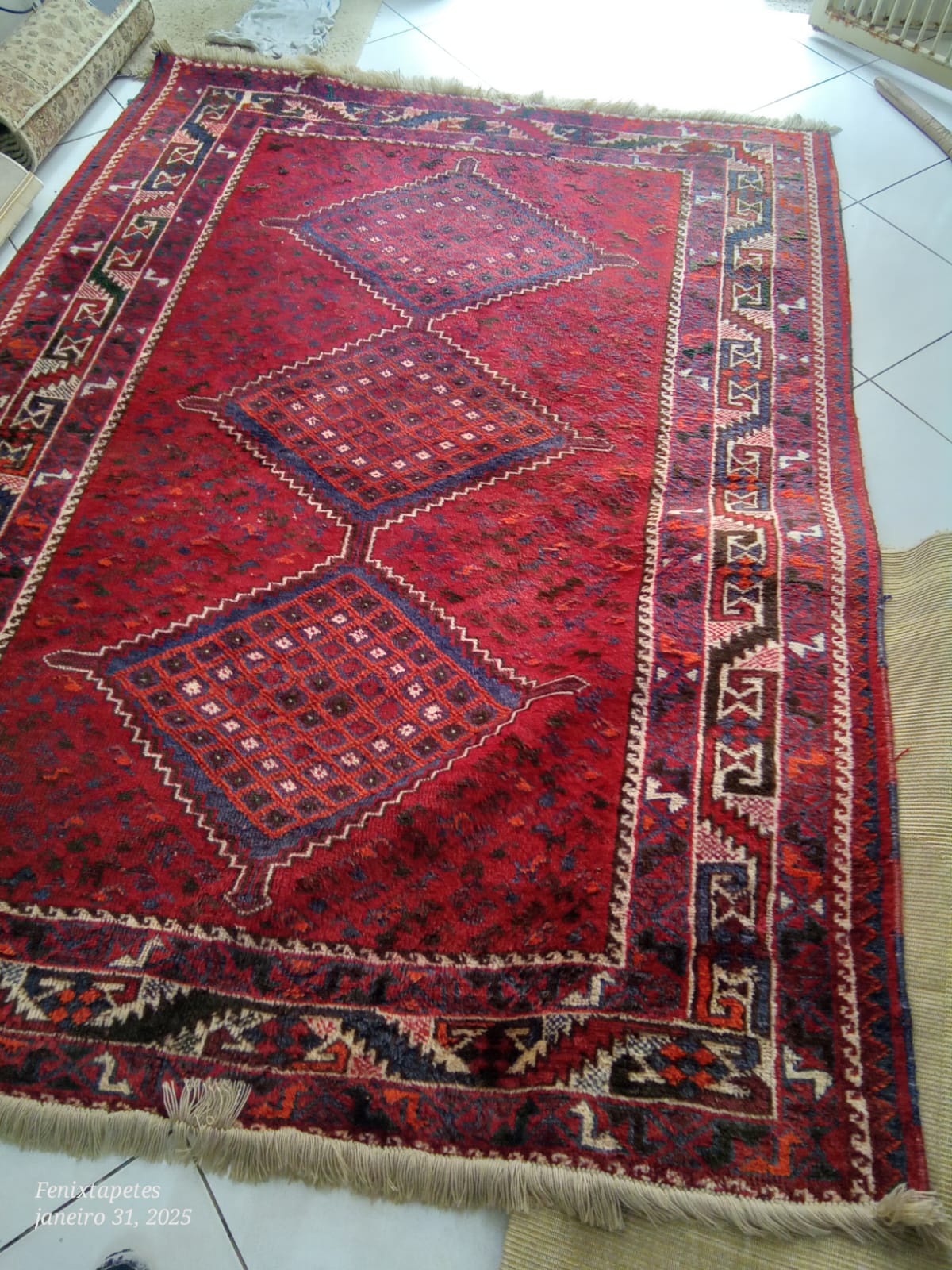 Limpeza de tapetes